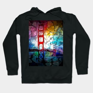 Golden Gate Bridge Mosaic Hoodie